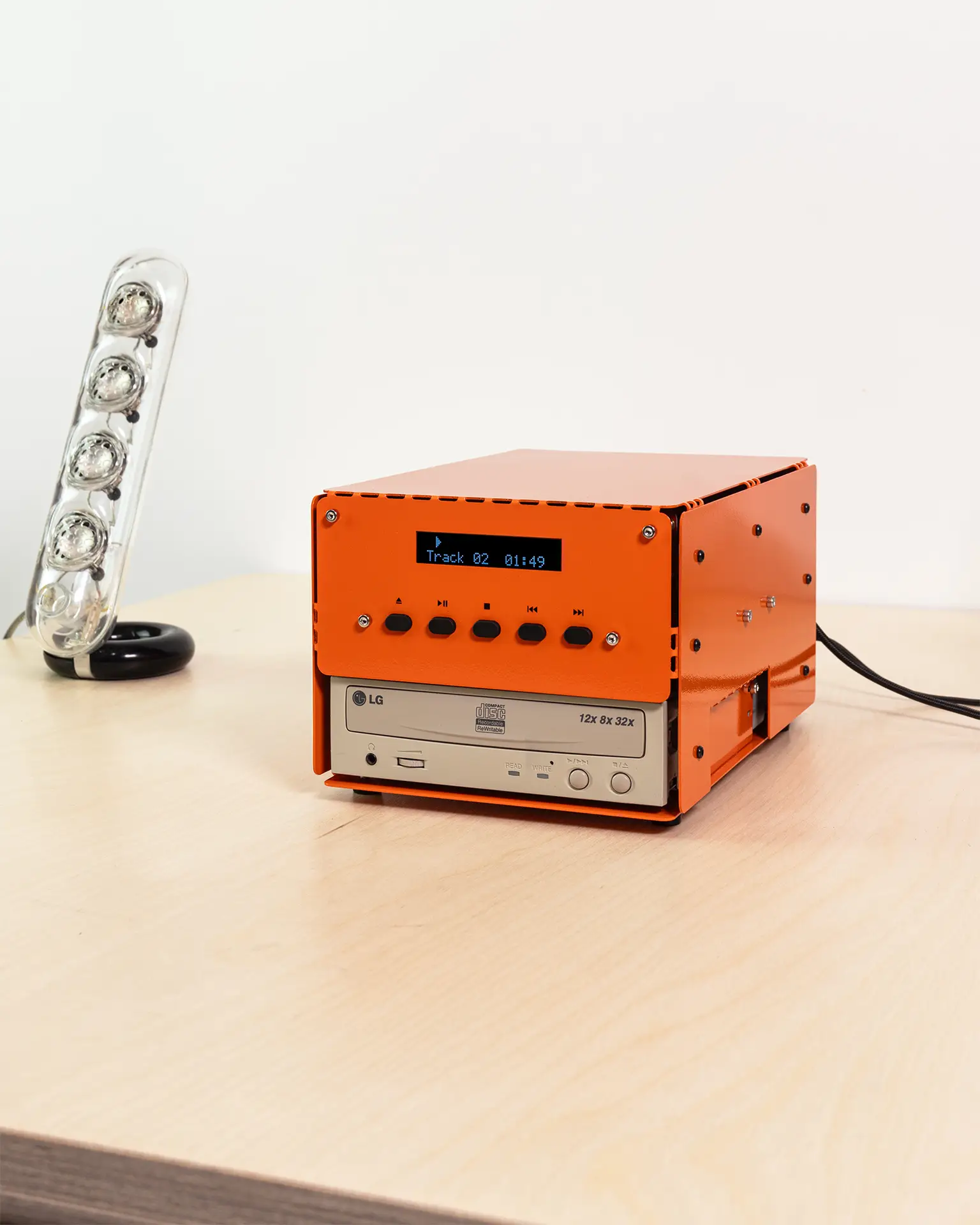 Repurpose An Old Desktop PC CD Drive into a Modern Music Player